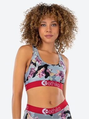 Ethika Concrete Rose Sports Bra Medium